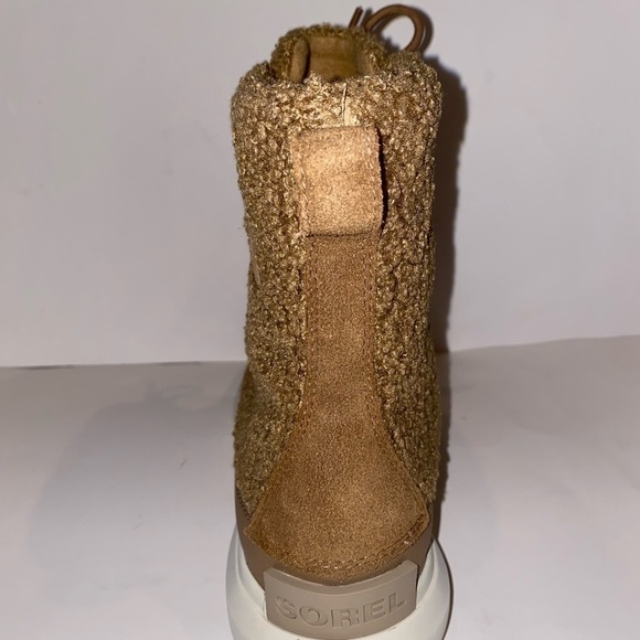 NEW Sorel Explorer II Joan Ankle Boot Faux Shearling Women 10M Ski Trail Winter - Picture 5 of 10